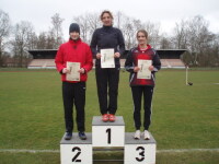 BM Hammer in Delmenhorst, 1. Andrea Nagel Blexer TB 36,51 m, 2. Christina Penning SC Osterbrock 35,63 m, 3. Mara Nagel Blexer TB 33,29 m